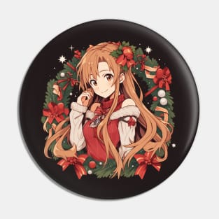 asuna christmas Pin