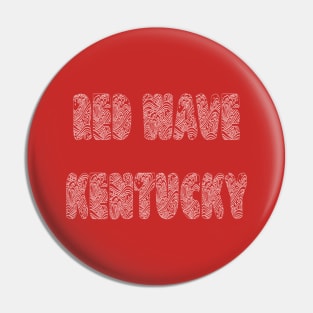 Red Wave Kentucky Pin