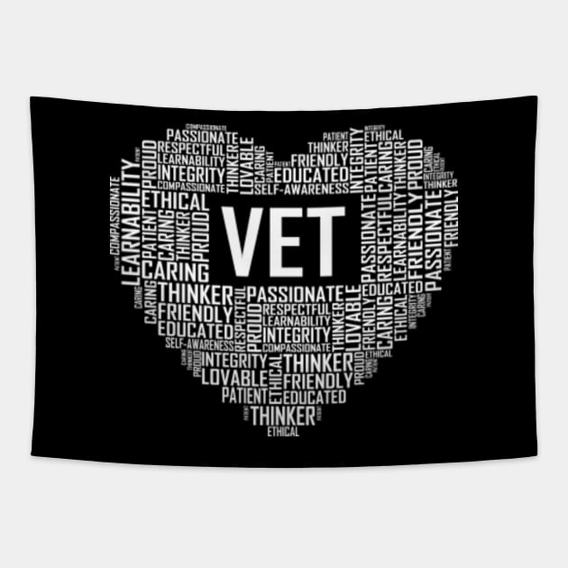 Vet Heart Tapestry by LetsBeginDesigns