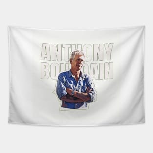 Anthony Bourdain Vintage Retro Color Style Tapestry