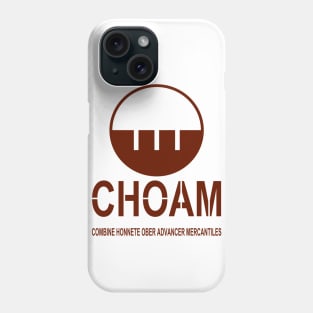 Choam logo brown Phone Case