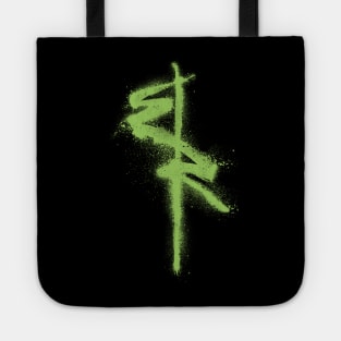 Edgerunners Symbol - Spray Paint Graffiti Style Tote