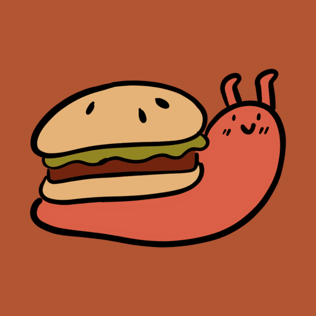 Hamburger Snail by bathbunny