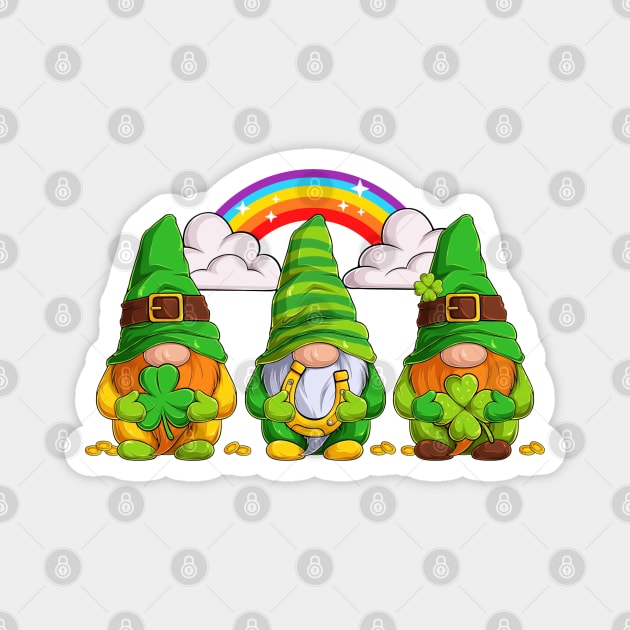 Leprechaun Gnomes Magnet by HolidayBug