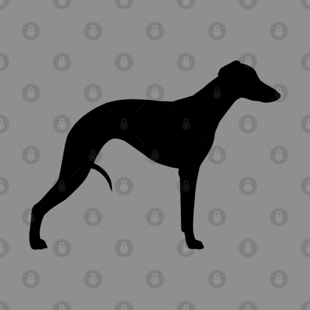 Whippet Silhouette by Coffee Squirrel