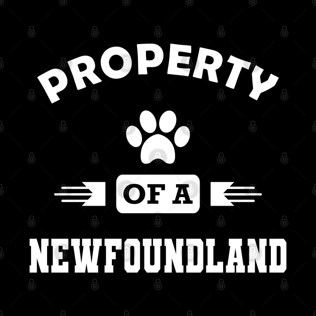 Newfoundland Dog - Property of newfoundland by KC Happy Shop