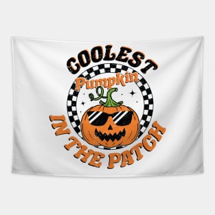 Coolest Pumpkin In The Patch Halloween Tapestry