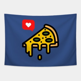 I love Pizza Tapestry