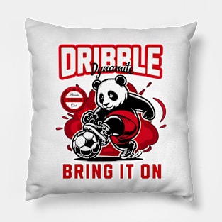 Soccer Panda Pillow