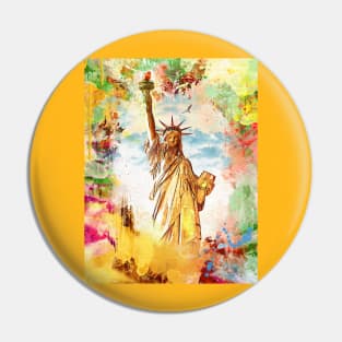 Statue of liberty - New York City Pin