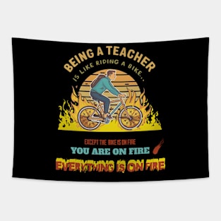 Being a Teacher is Easy Tapestry