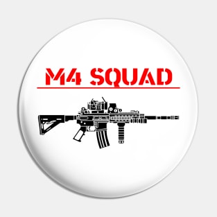 M4 Guns Rifle Squad Pin