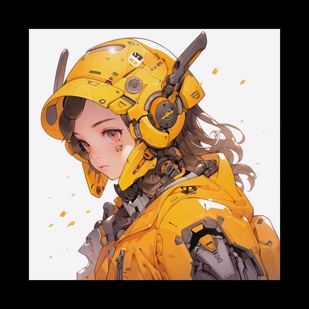 Anime Mech Girl by taoistviking