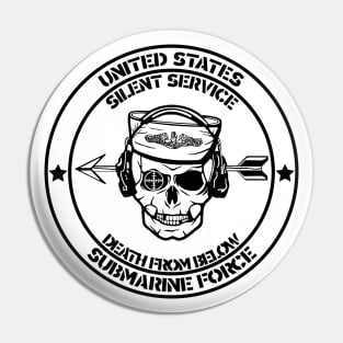 US Submarine Force Death from Below Silent Service Black Pin