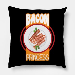 'Bacon Princess' Funny Princess Gift Pillow