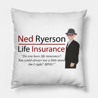 Ned Ryerson Life Insurance. Groundhog Day Pillow