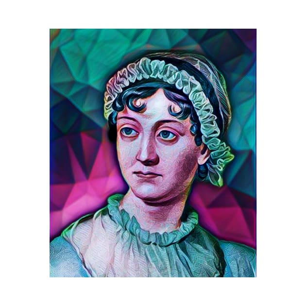 Jane Austen Portrait | Jane Austen Artwork 2 by JustLit