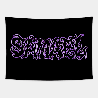 Samael - Streetwear Chrome Logo Tapestry