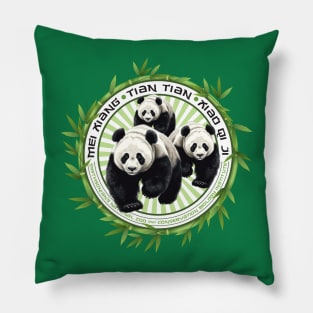 China Panda Bears Pillow