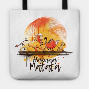 No worries watercolor Tote