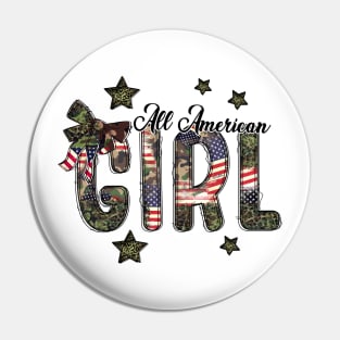 The American Girl Pin