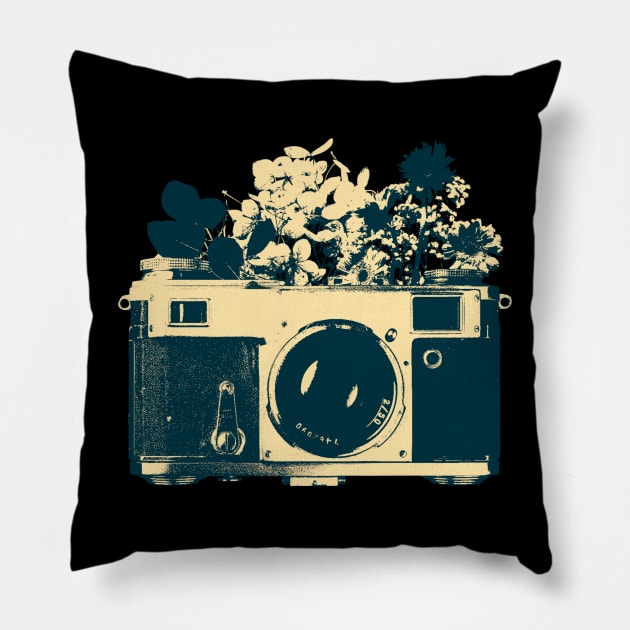 Take your memories - Camera Pillow by White Name