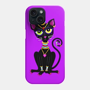 Egyptian Cat Goddess Bastet Phone Case