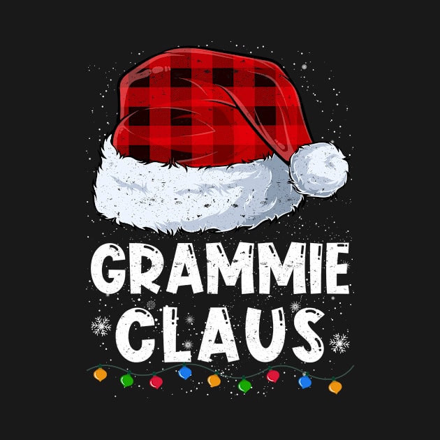 Grammie Claus Red Plaid Christmas Santa Family Matching Pajama by tabaojohnny