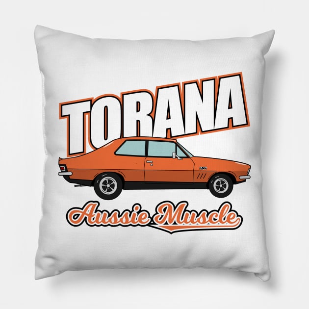 Aussie Muscle - Torana XU1 Pillow by CC I Design