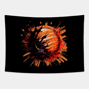 Basketball hoopers design Tapestry