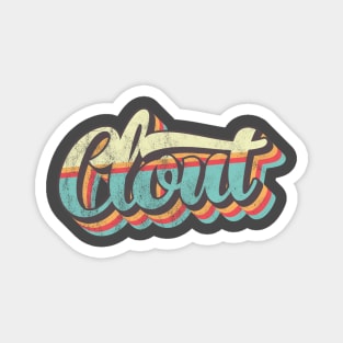 Clout 70's Retro Magnet