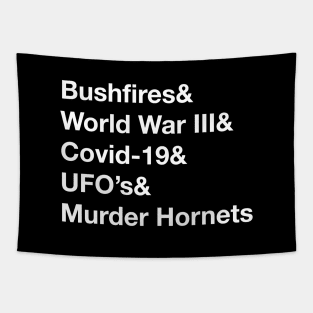 2020 Funny Events List Tapestry