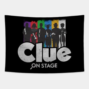 clue-on-stage Tapestry