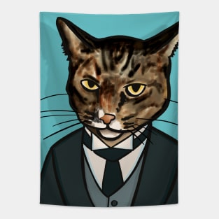 Butler Cat Tapestry