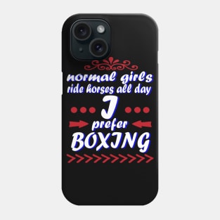 Boxing boxing gloves girl gift sport Phone Case