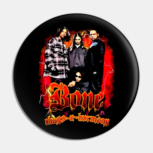 BONE THUGS-N-HARMONY MERCH VTG Pin by KotomieShop