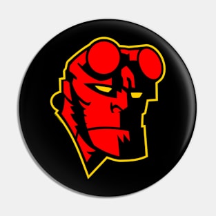 HELLBOY - Head shot Pin