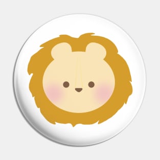 Lion Head Pin