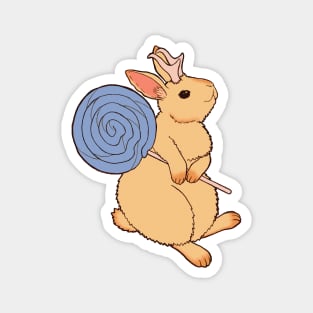 Sweet Fantasy Jackalope Bunny Magnet