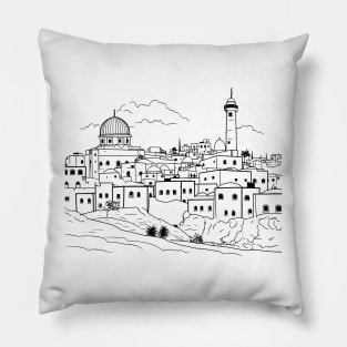 Vintage Palestine Pillow