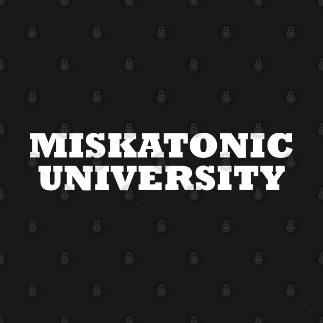 Miskatonic University by Solenoid Apparel