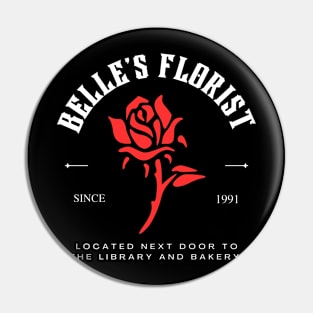 Belle's Shop Pin