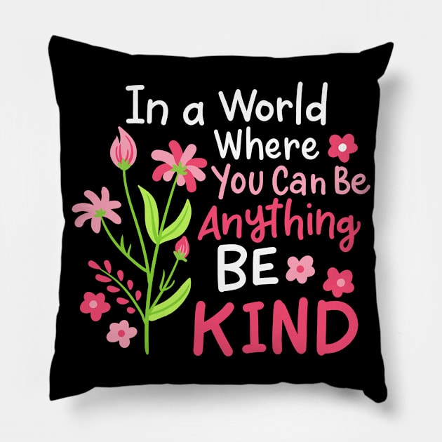 Kindness Anti-bullying Pillow by KAWAIITEE