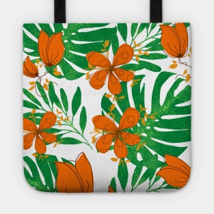 Tropical Style,  summer shirt Tote