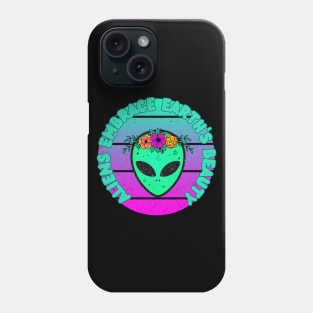 Alien Embrace Earths Beauty Phone Case