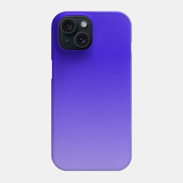 blue purple gradation galaxy Phone Case by Aisiiyan