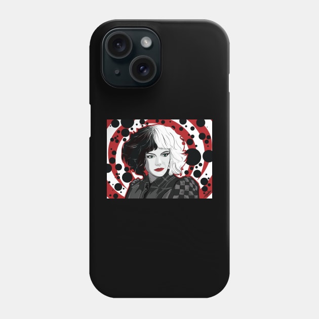 Cruella Portrait Phone Case by Galindo_Artworks