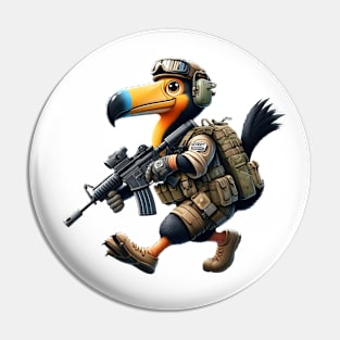 Tactical Dodo Bird Pin