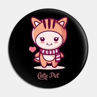 Cute pet lover Pin