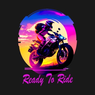 ride bike motor T-Shirt